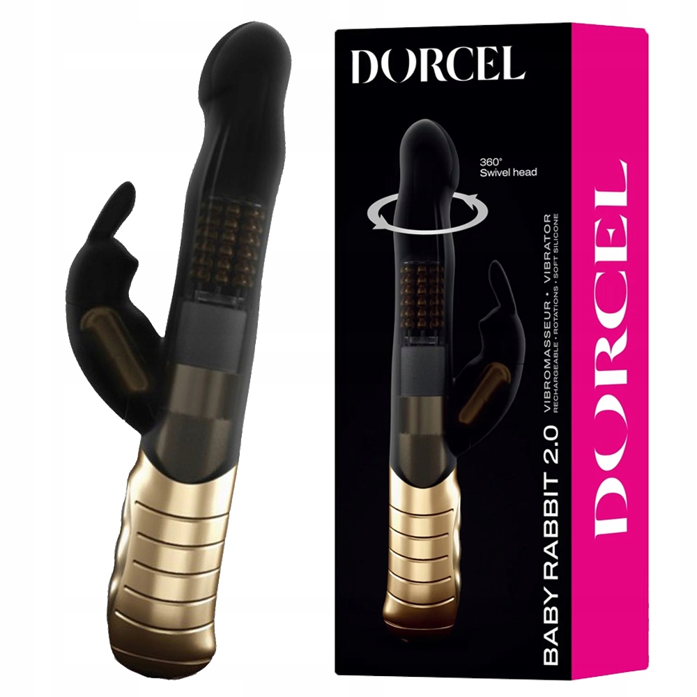 

Wibrator masażer z kulkami rotacyjnymi. Mocny.