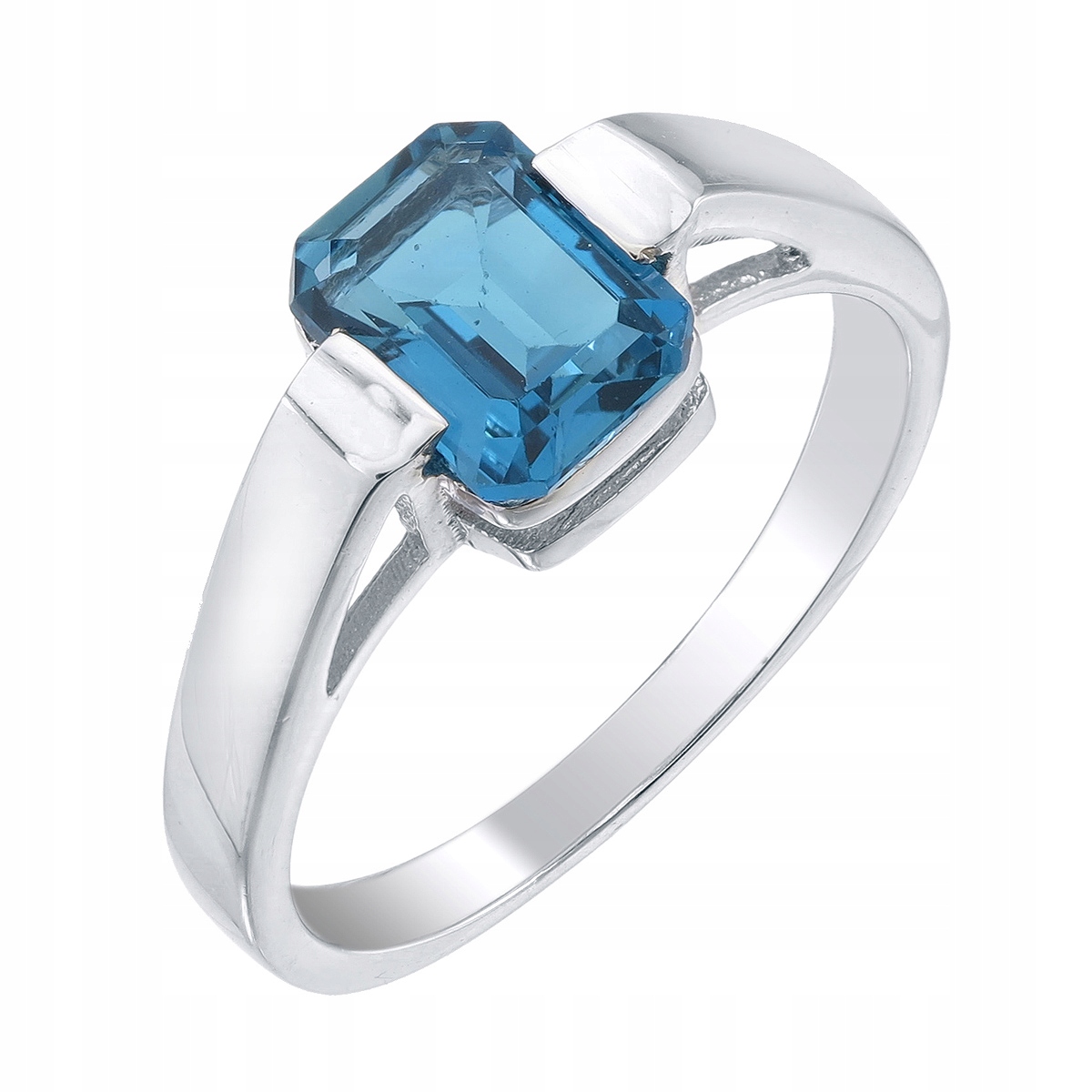 Prstýnek Ag 925 Topaz London blue 485-R-LBT-WP vel.17