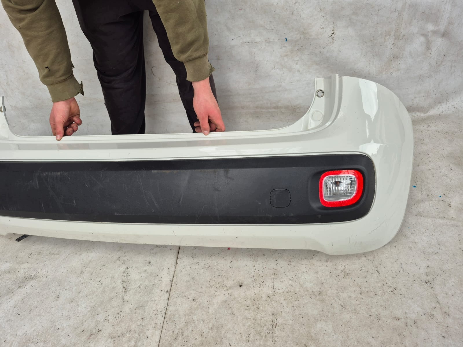FIAT PANDA III 3 11- bumper rear part rear replacement