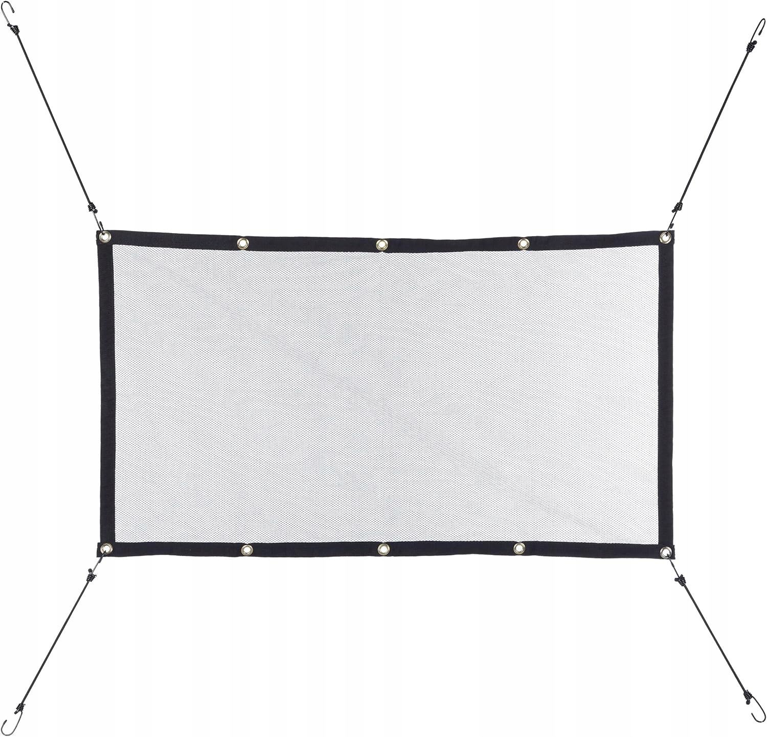 Levně Ochranná síť pro psa do auta pružná černá 65x115 Relaxdays