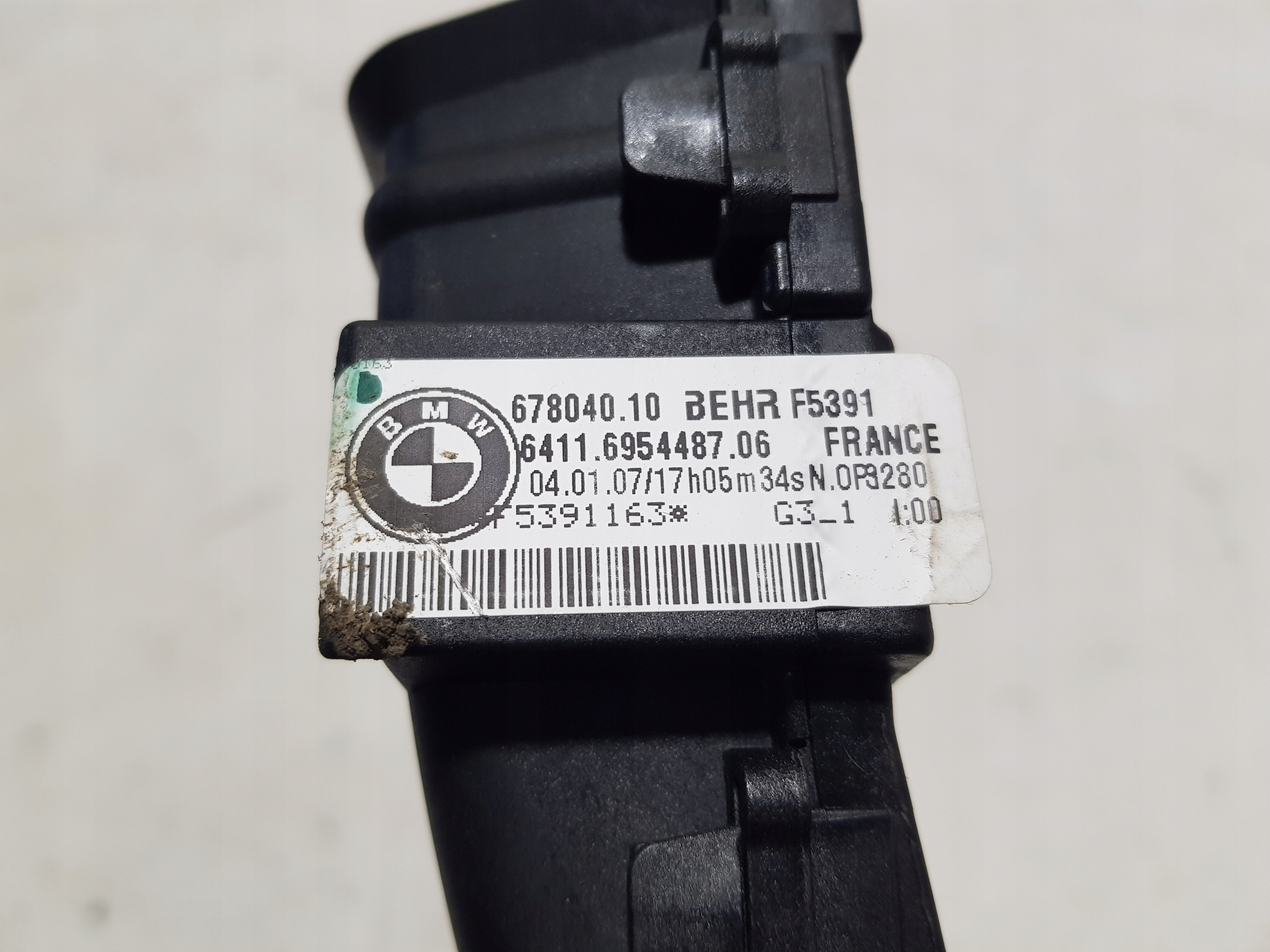 BMW X5 E70 heater heater 678040.10