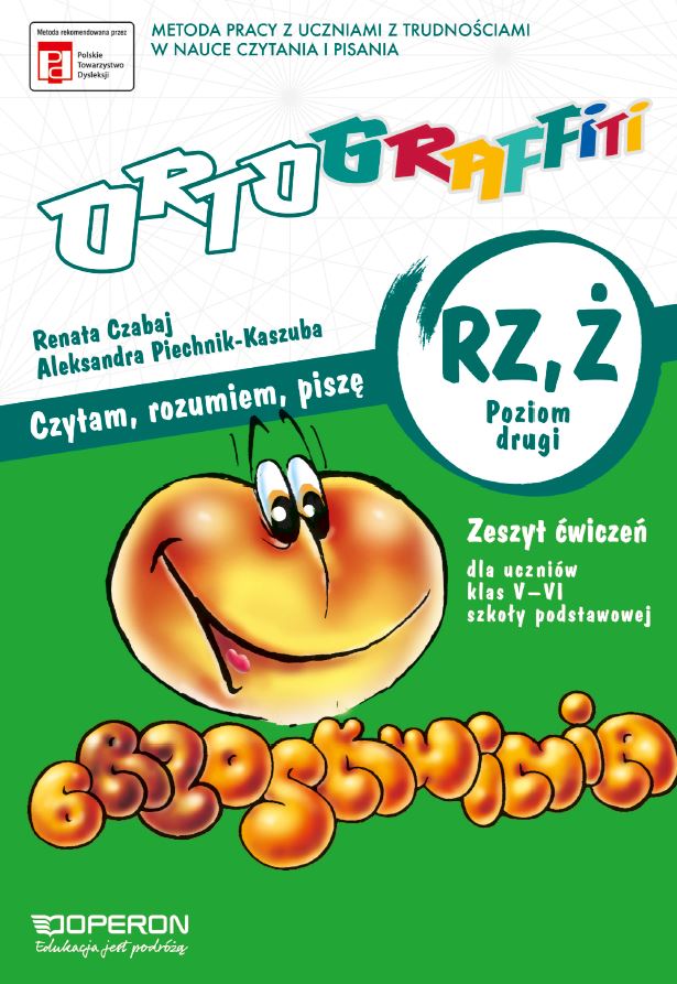 

Ortograffiti Rz Ż Poziom 2 Zeszyt Ćwiczeń Operon