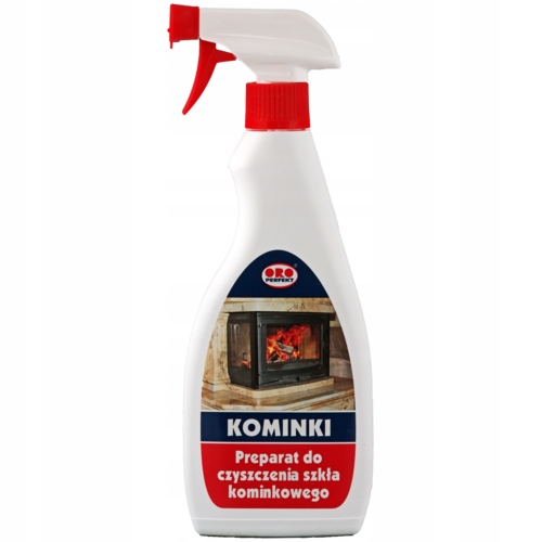 

Preparat do czyszczenia szkła kominkowego Gratis