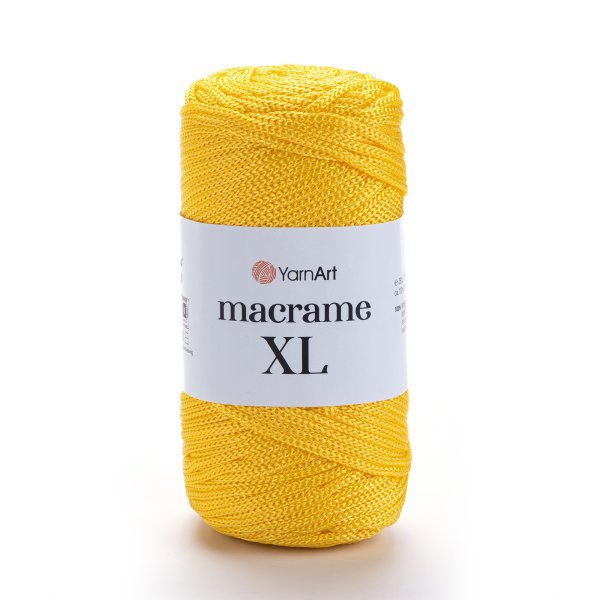 YarnArt Macrame XL 142 oranžová šňůra makramé sada 4 x 250 g 130 m