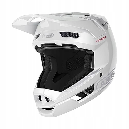 Cyklistická přilba fullface Abus HiDrop Shiny White M 57-58 cm