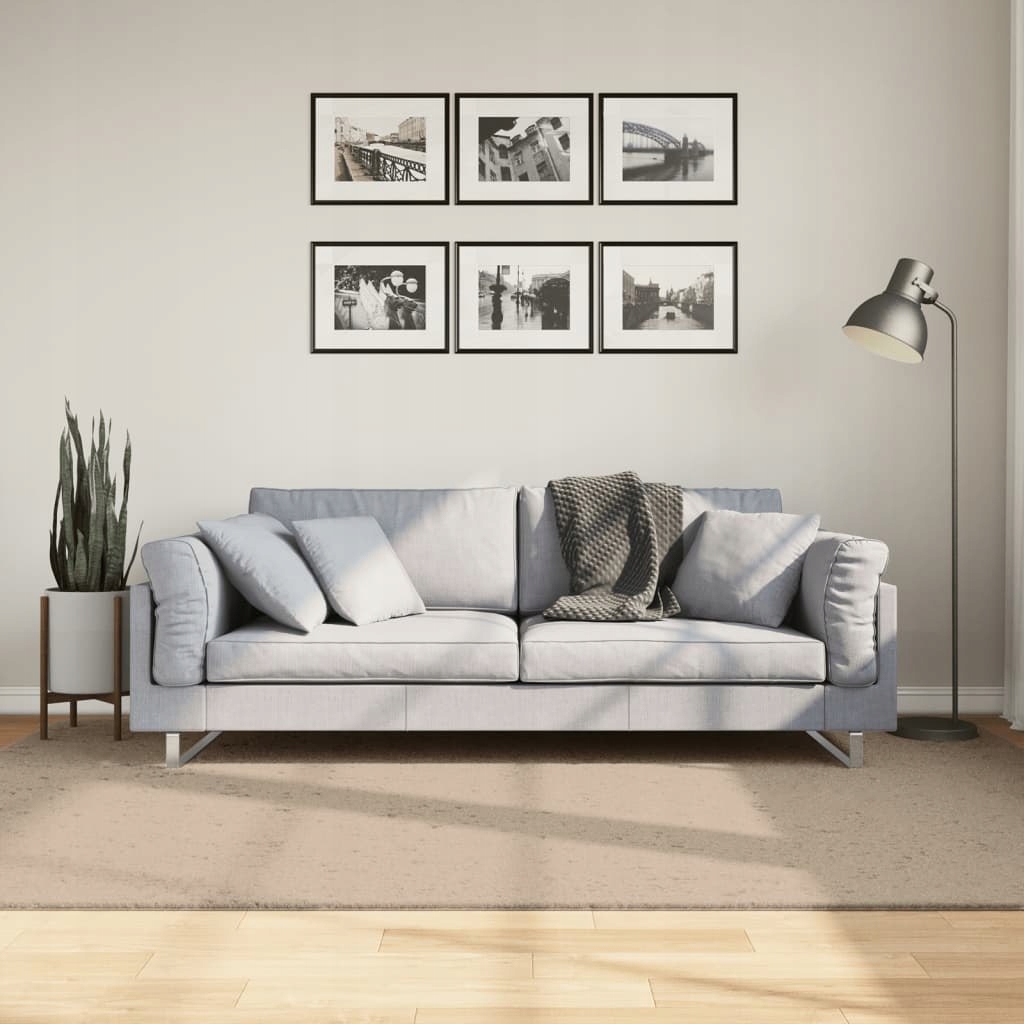Koberec Huarte S Krátkými Pískovými Štětinami 160X230CM