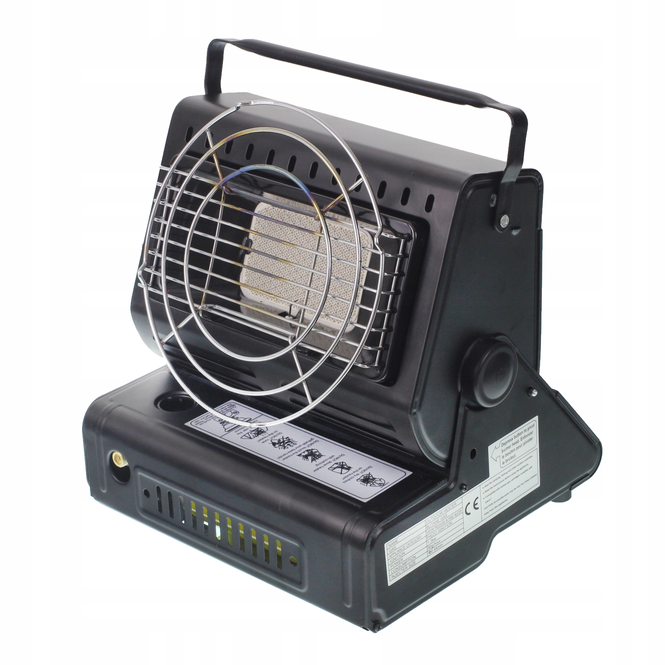 Turistický vařič plynový 2v1 kemp plynový karavan survival kartuše