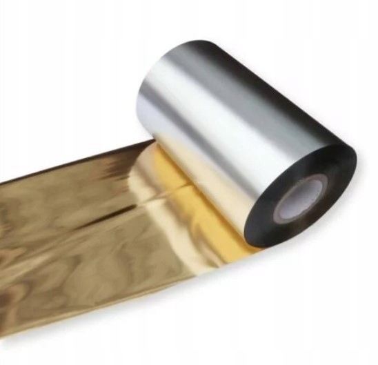 Páska Termotransferová kalka Ttr vosk-pryskyřice (wax-resin) 110mmx150m Gold