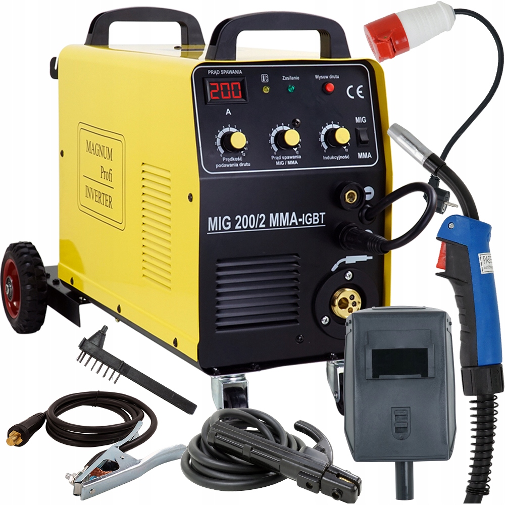 Spawarka inwertorowa MIGOMAT MAGNUM MIG 200 MMA