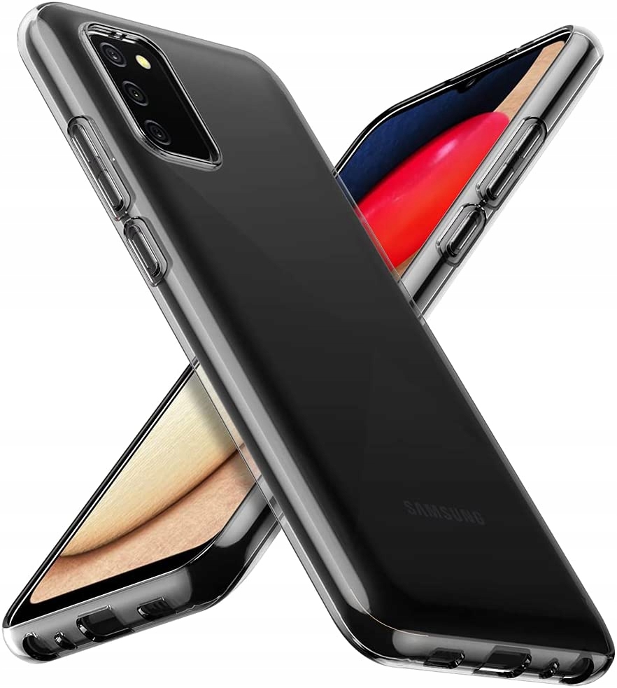 

Etui na Samsung A02S Przezroczyste Slim +szkło