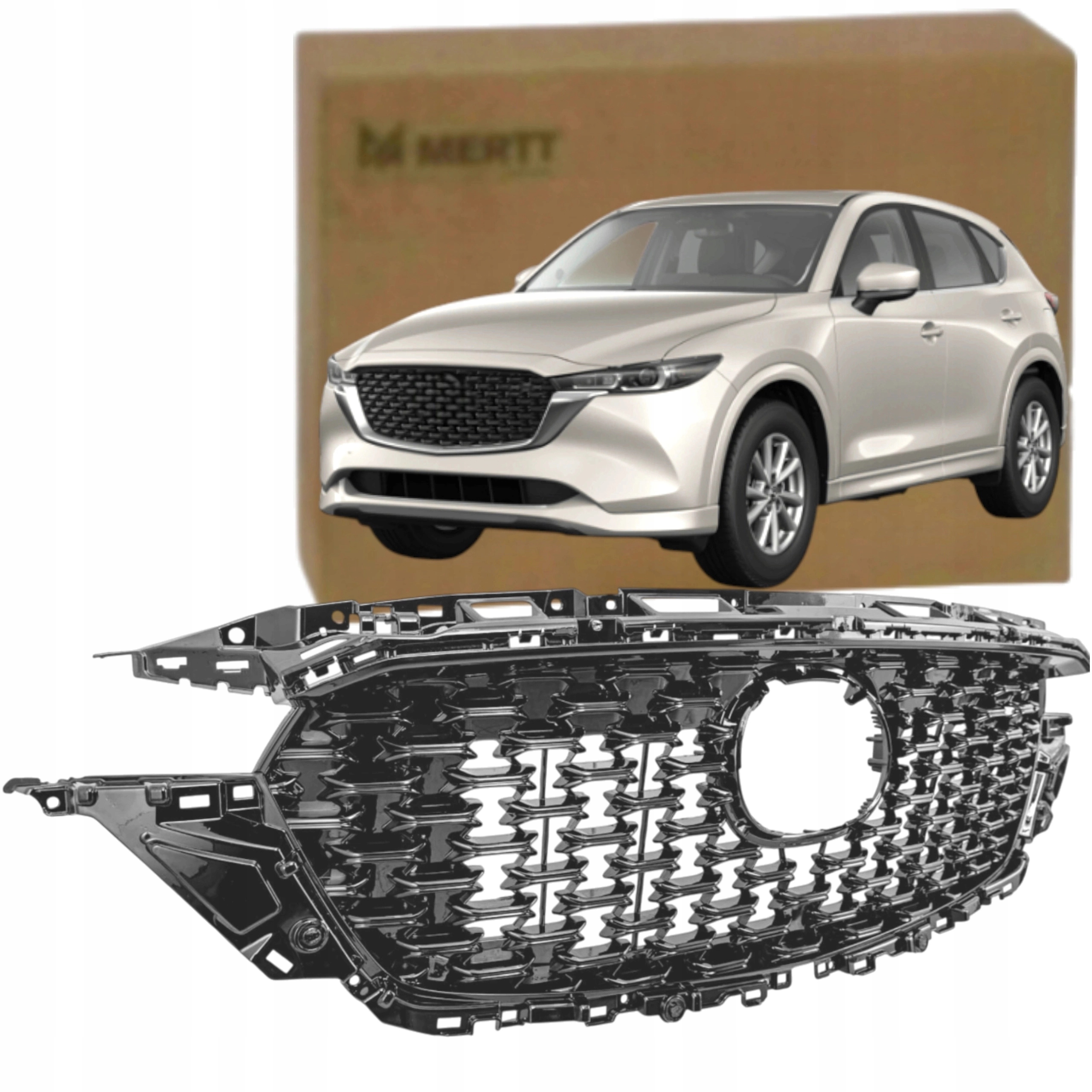 Atrapa Chladiče Předního Grilu KSD550710 Mazda CX-5 CX5 II Kf 2022-2025