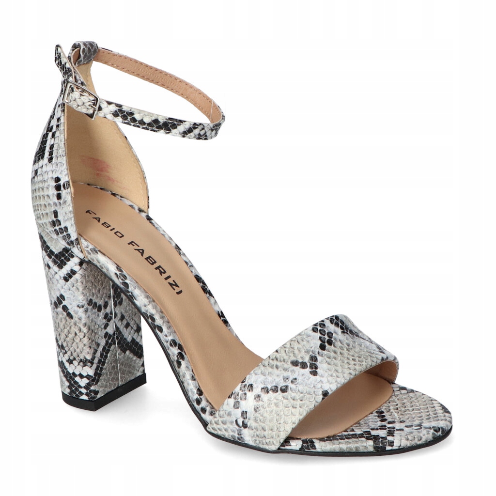 Sandály Fabio Fabrizi 886 Šedý had 38