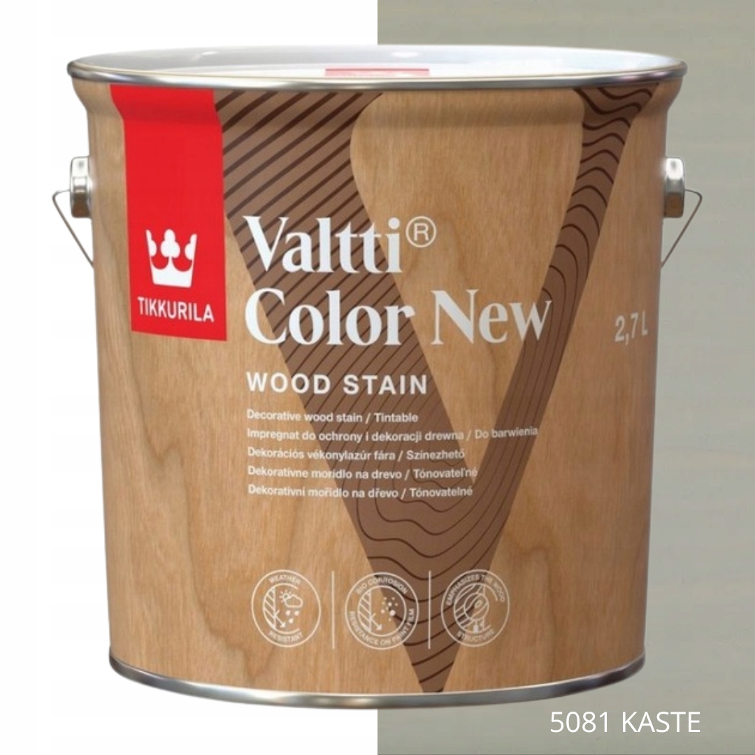 Tikkurila Impregnace Valtti Color New 2,7 L Barva 5081 Kaste