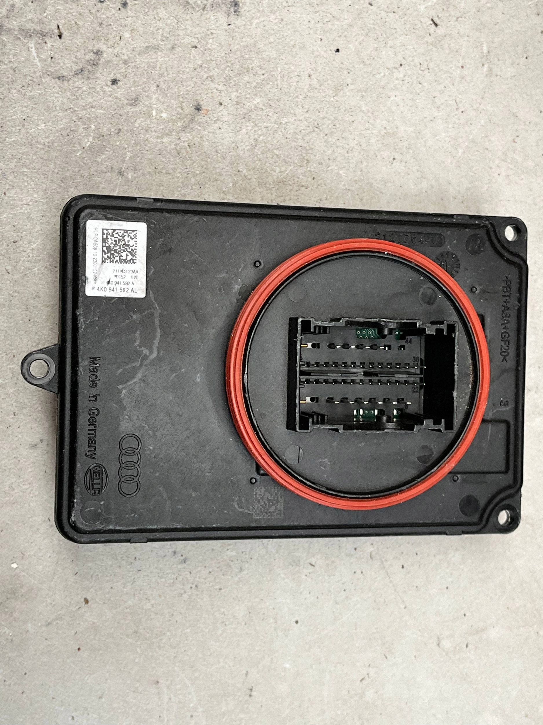 control unit LED REFLEKTORA AUDI A6 S6 C8 4K 4K0941592AL @M