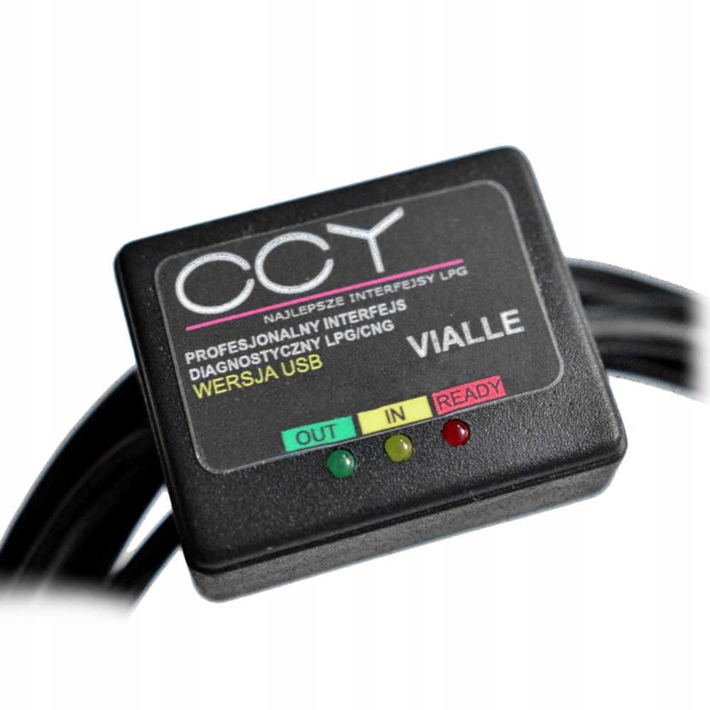 INTERFEJS LPG USB DO VIALLE LPi LPdi LPfi i innych Waga produktu z opakowaniem jednostkowym 0.156 kg