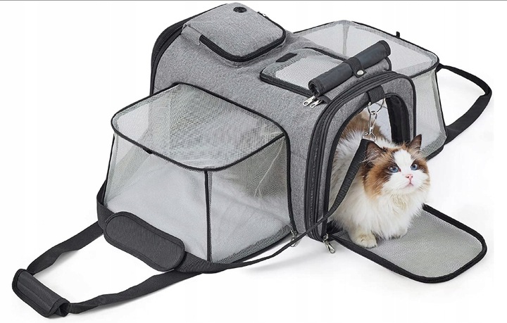 Levně Přepravka Pro Psa Kočku Lesure Comfy Pet Rozložený 76X50X29 CM