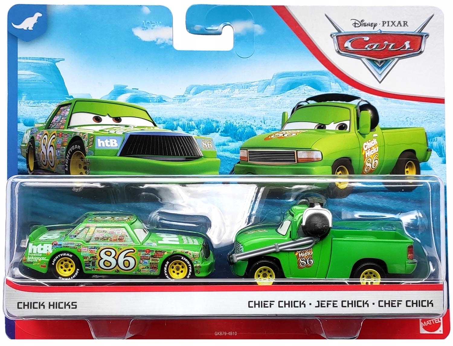 

Mattel Cars Auta Marucha Chick Hicks Szef Ekipy !!