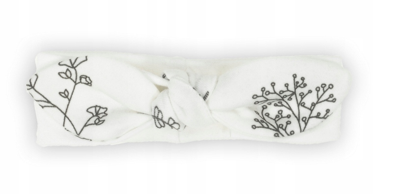 

Opaska Bawełniana Z Supełkiem gałązki 68-74