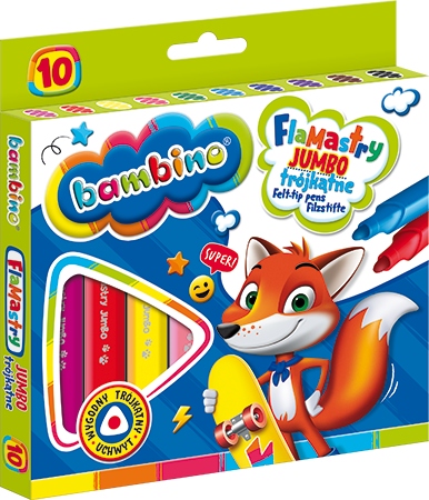 

Flamastry Trójkątne Bambino
