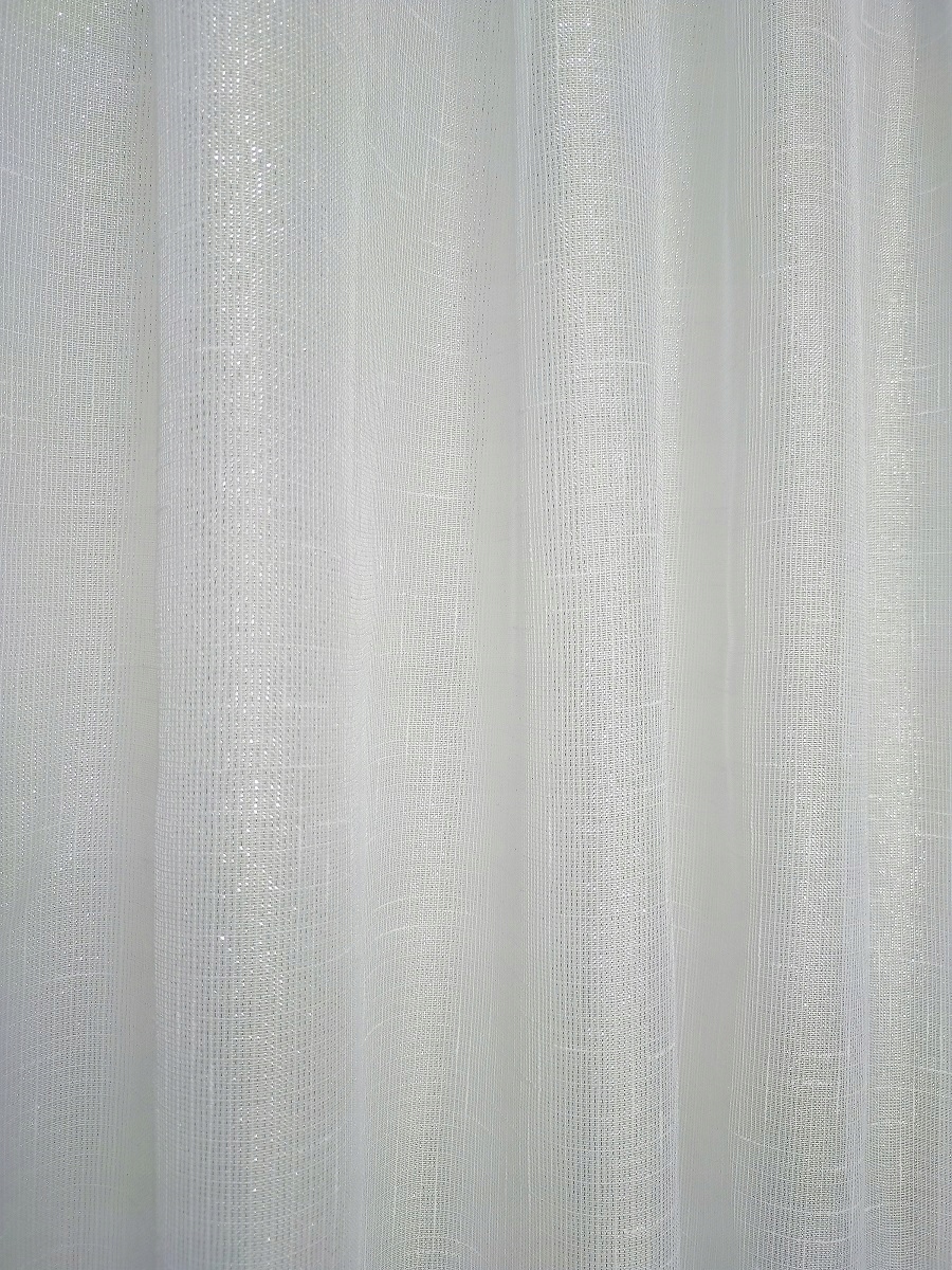 SZRON len BATYST MROŻONY LEN hit okien! Materiał poliester