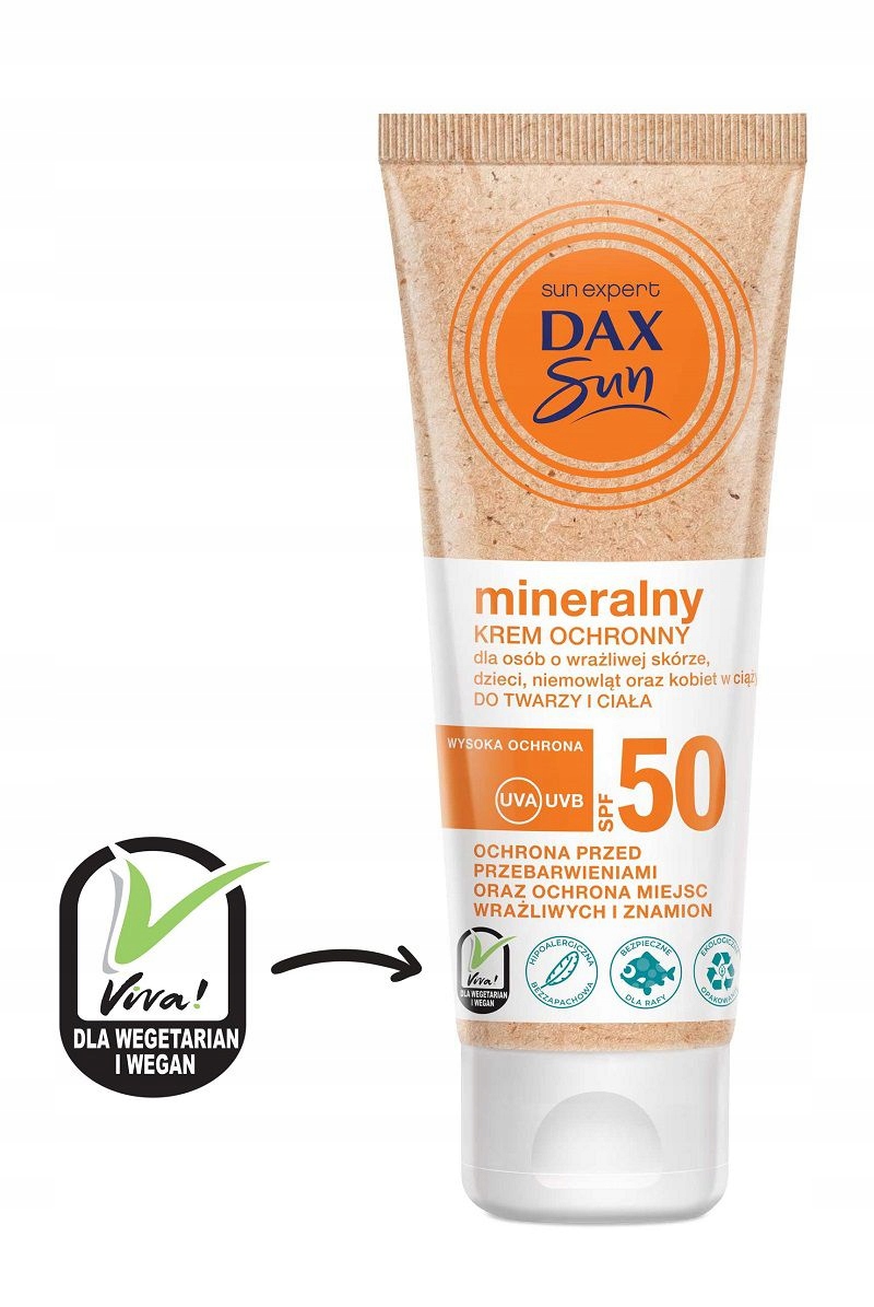 

Dax Sun Mineralny Krem ochronny 50 Spf 75 ml
