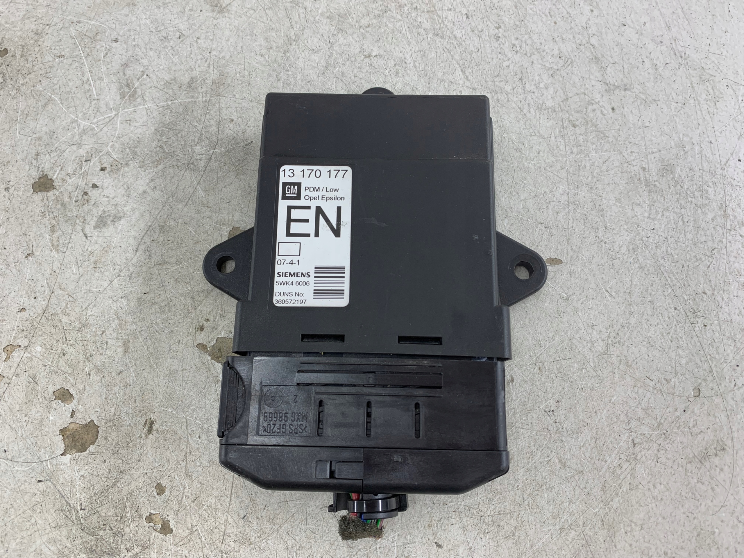 OPEL VECTRA C module door right front 13170177