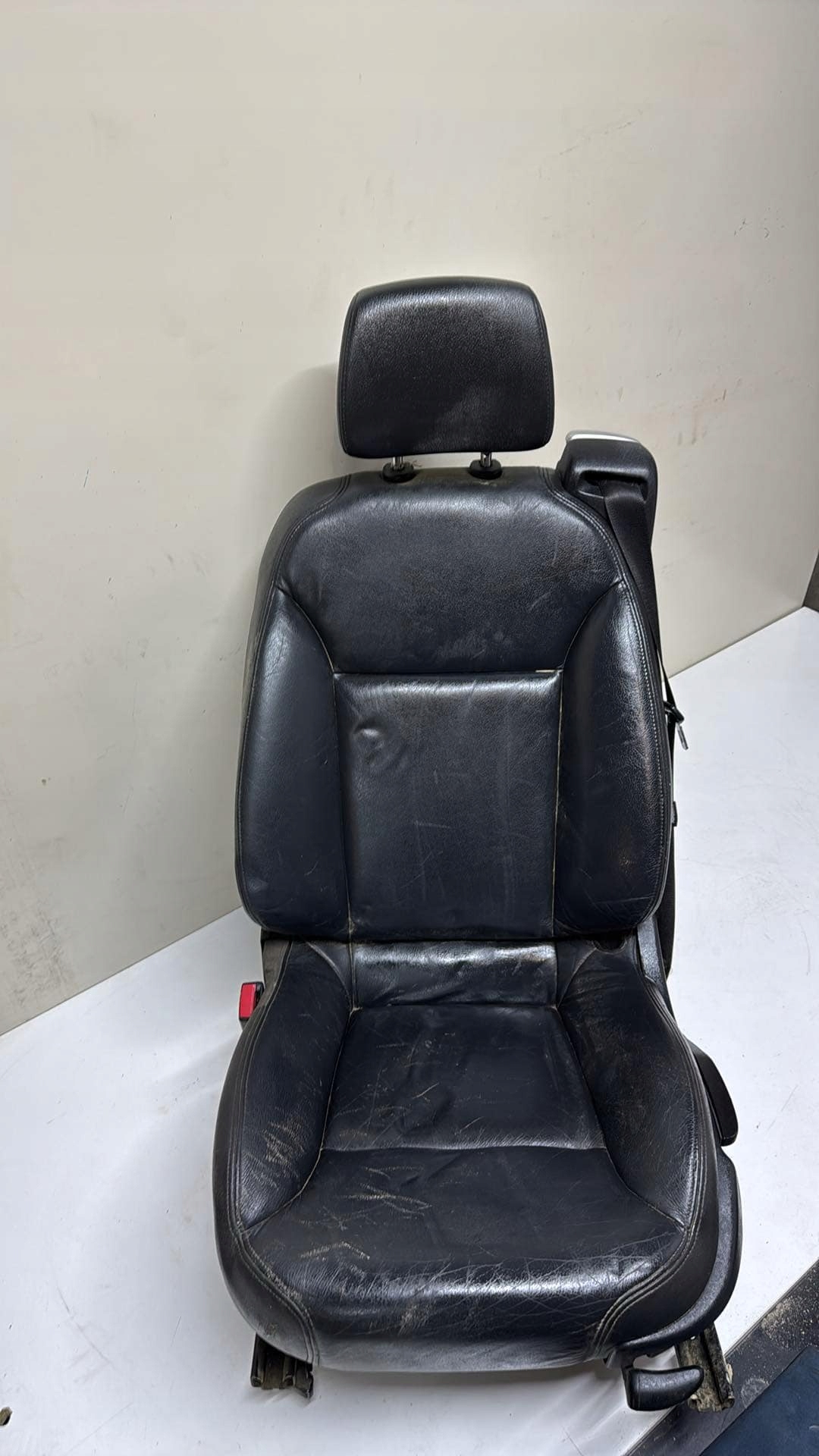 seat left CABRIO driver´s SAAB 9-3 II 93 black leather