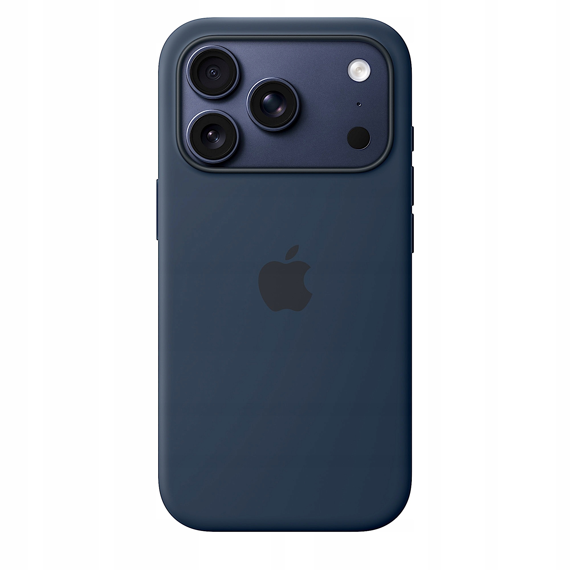 Silikonové pouzdro na iPhone 17 Pro Tmavě modré Silicone Case Midnight Blue