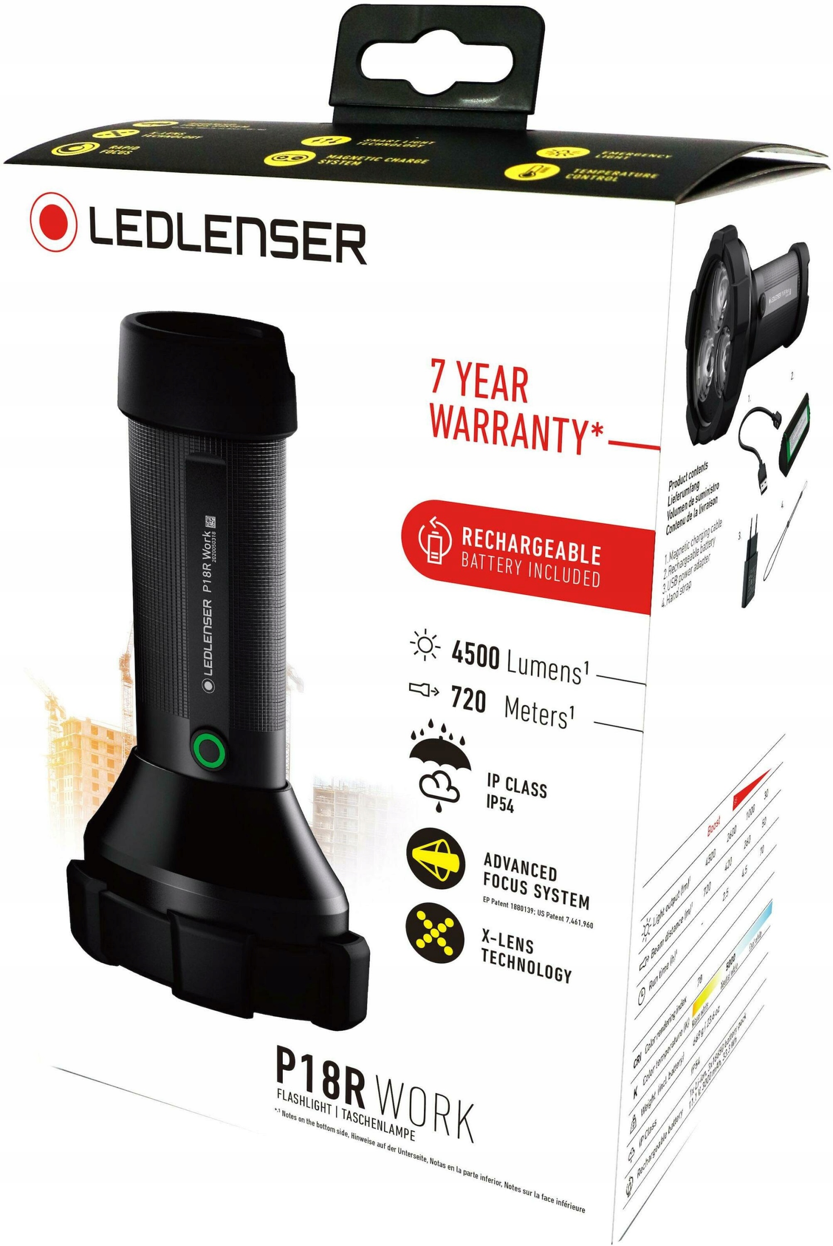 Latarka Ledlenser P18R Work