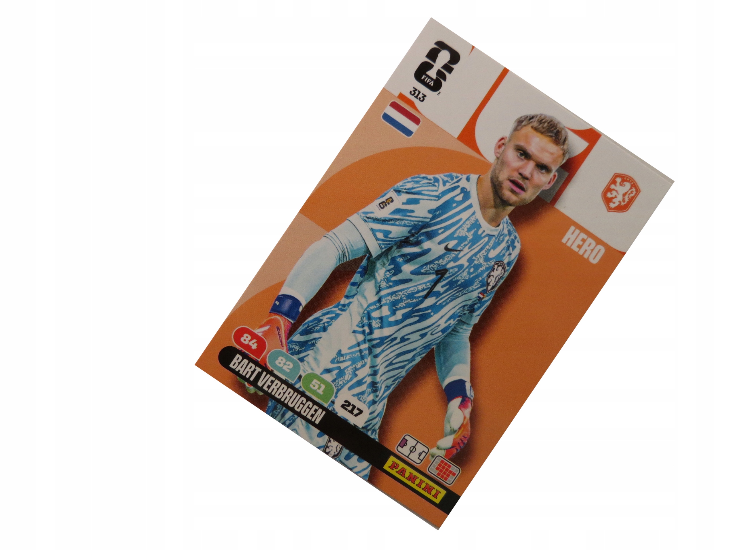 Panini Fifa World Cup 2026 Karta Hero 313 Bart Verbruggen Holandia