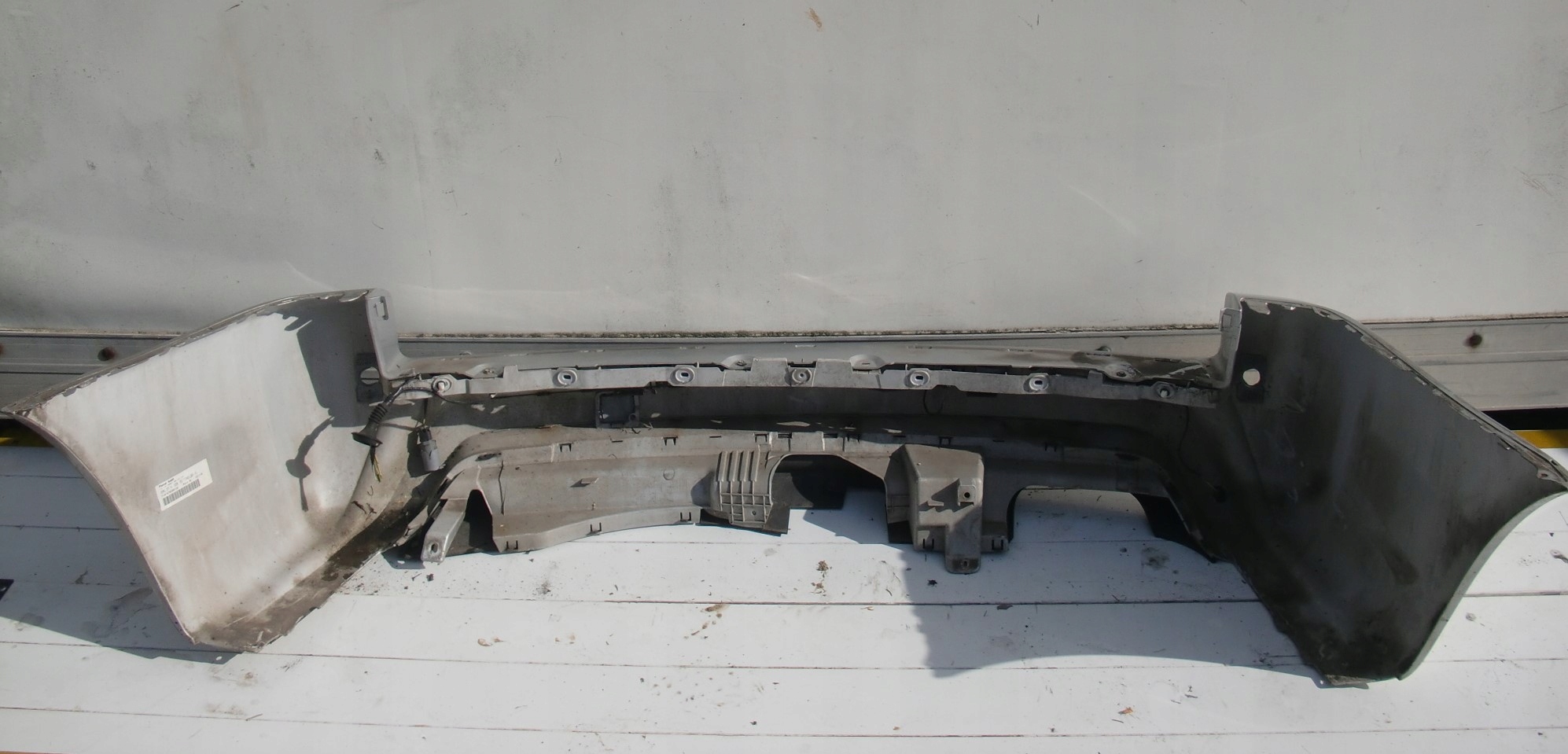 BMW X3 E83 m-packet bumper rear part rear SREBRNY TITANSILBER PDC