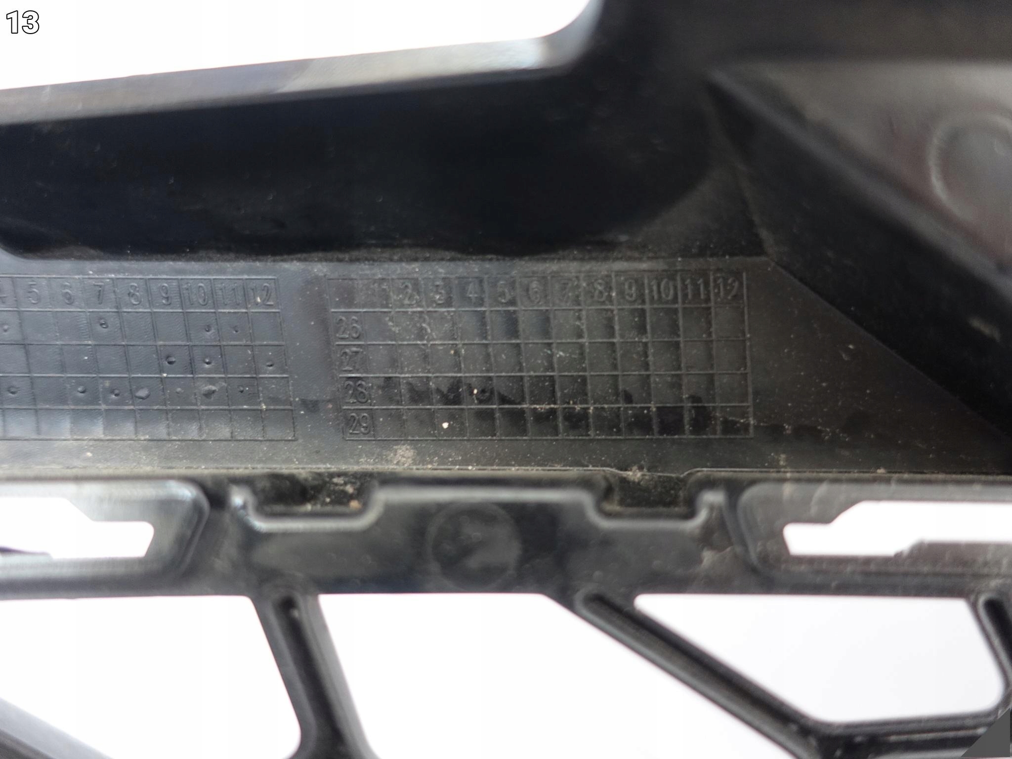 AUDI A6 S6 E-TRON 85E S-LINE 24- grid central grille intake bumper front