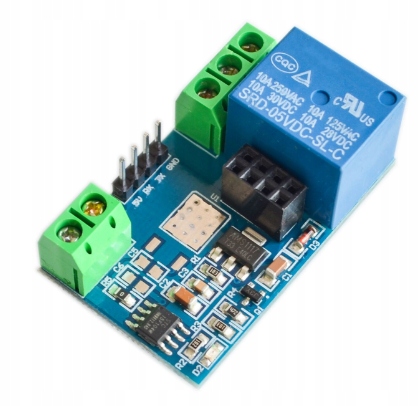 

Przekaźnik sterowany przez WiFi ESP8266 Uart