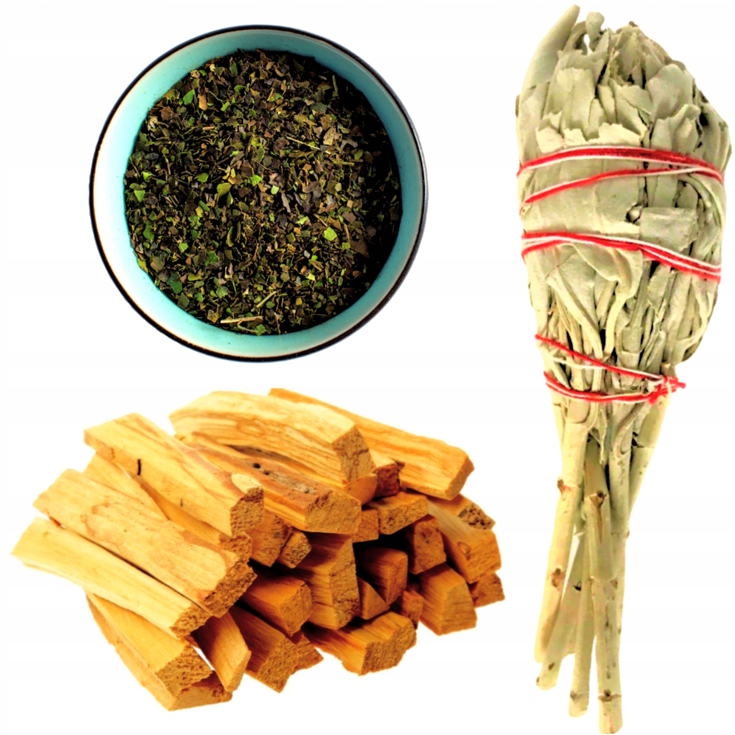 

Zestaw Palo Santo Kadzidło+szałwia pęczek +guayusa