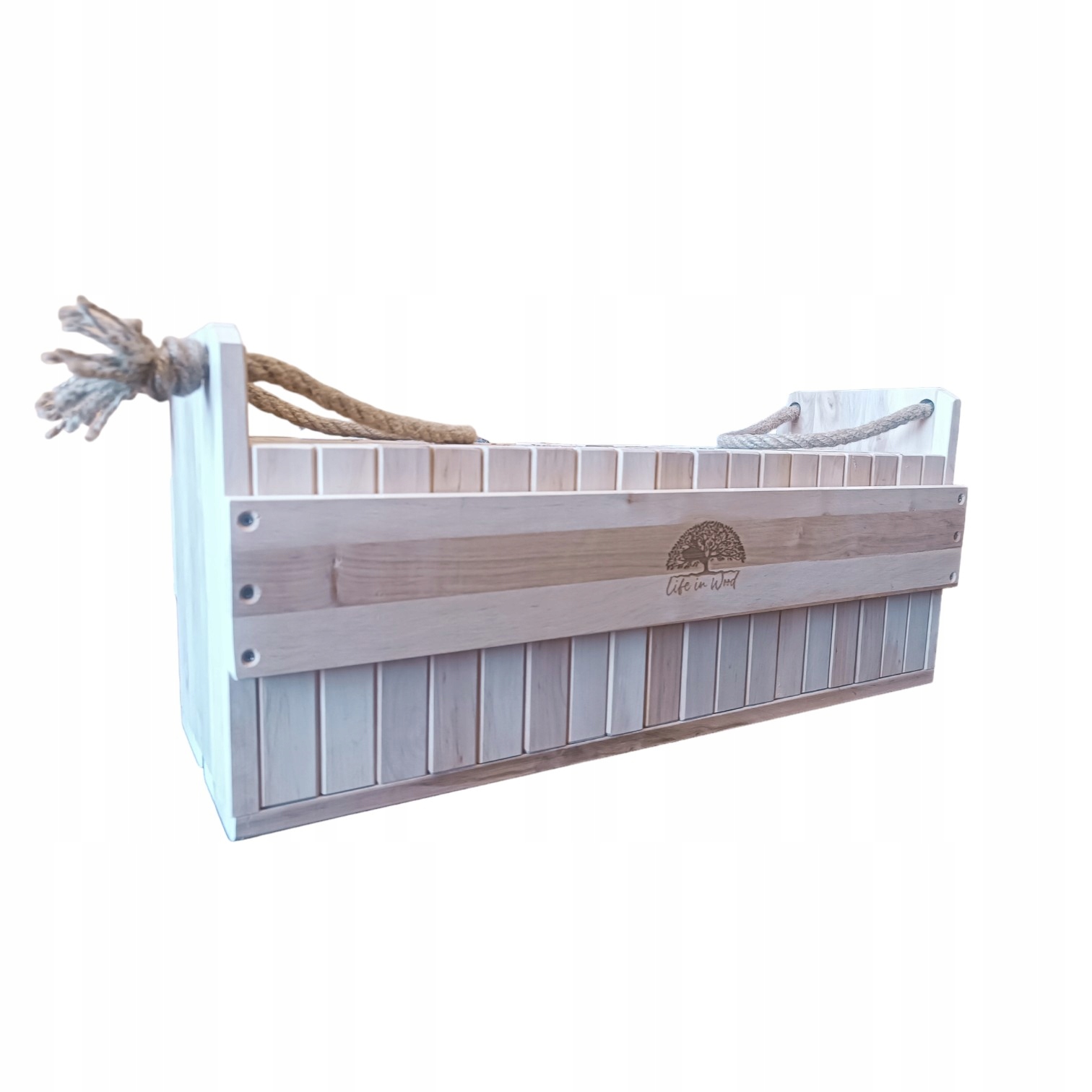 Drewniane naturalne klocki XXL 54 el. 60cm do zabawy gry w domino