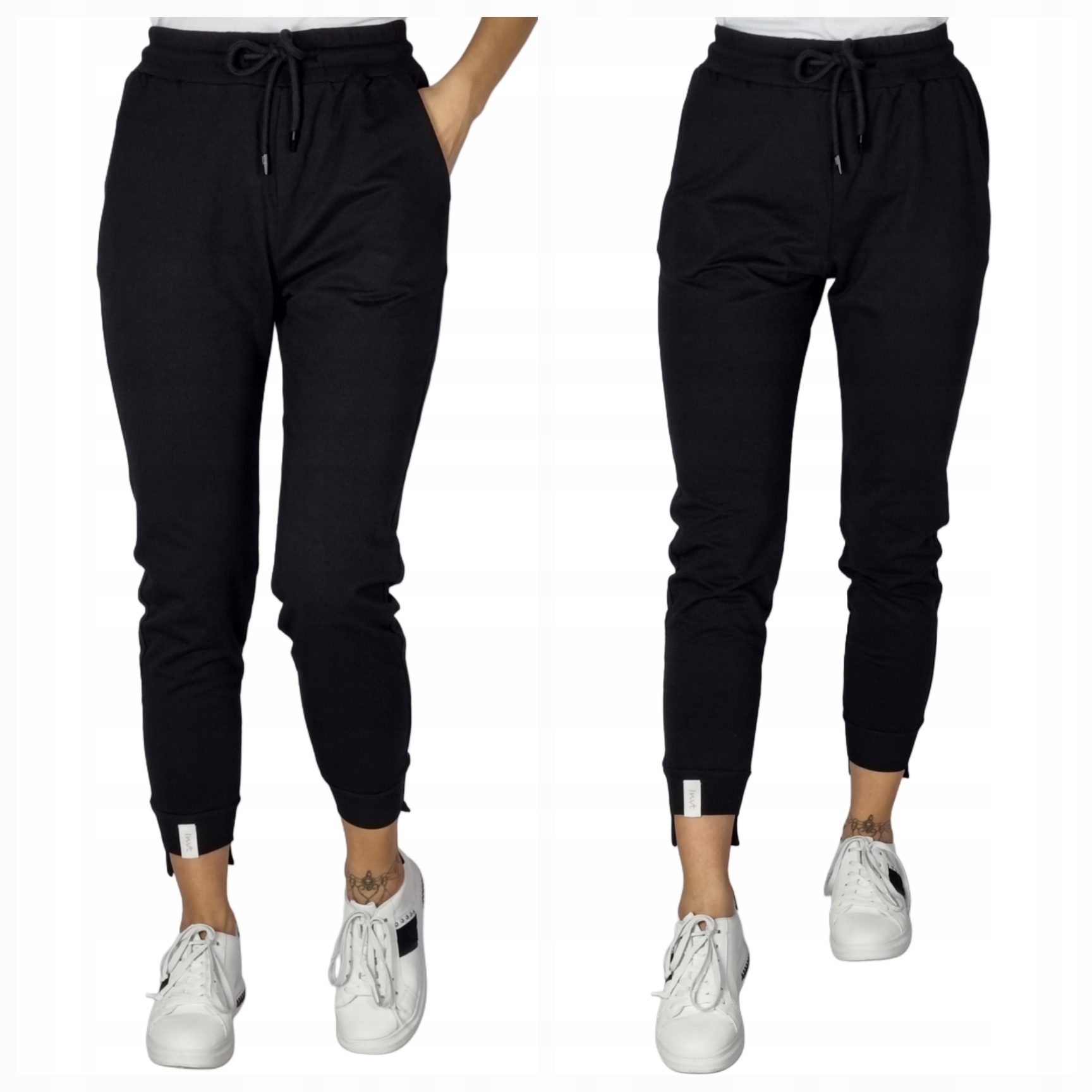 Megi Spodnie Dresowe Czarne Rozmiar L-XL