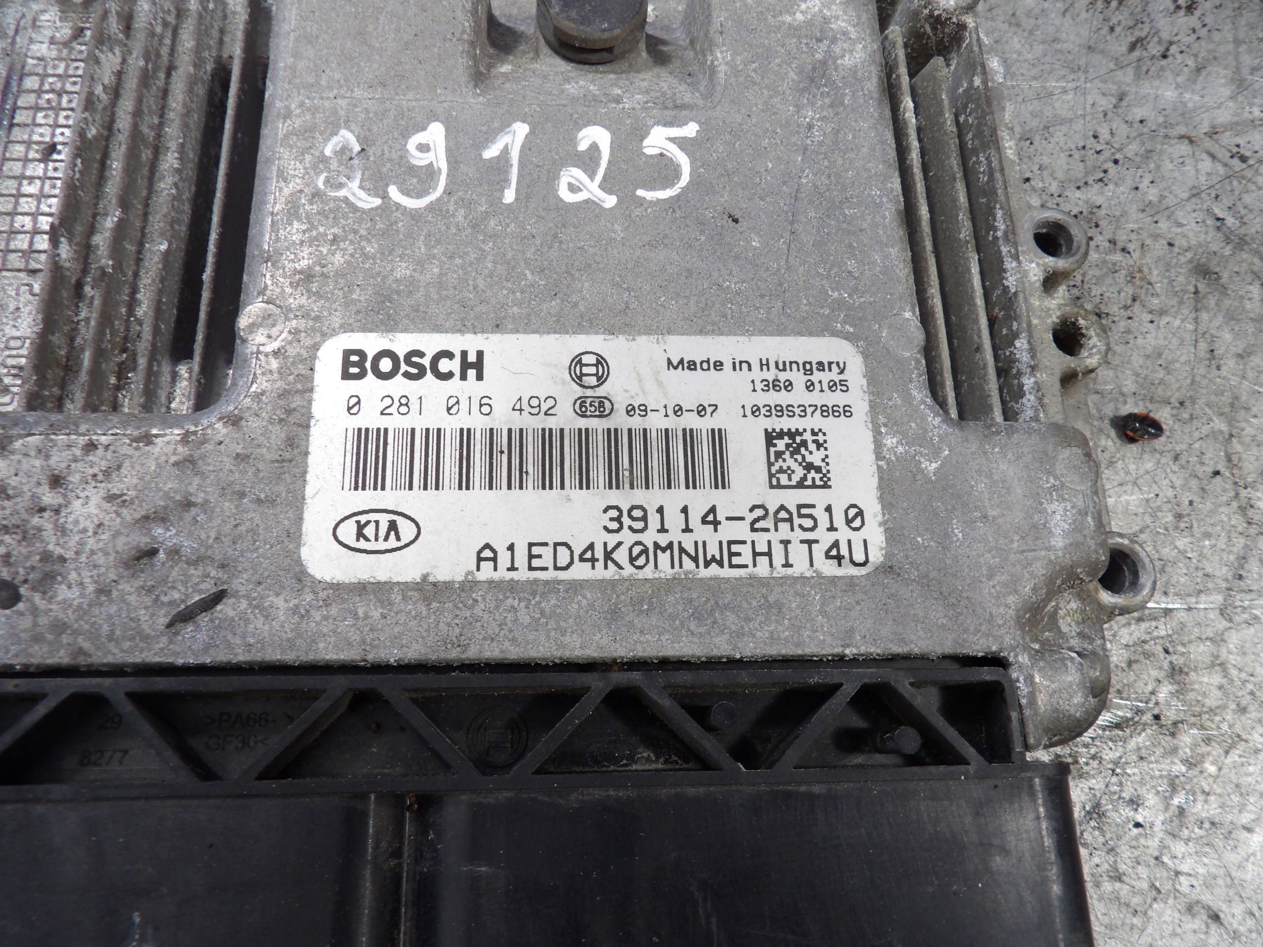 Kia Ceed und Computer, Bedienteil 39114-2A510, 0281016492