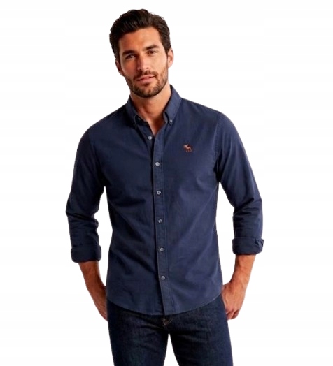 košile Abercrombie&Fitch XL modrá hollister