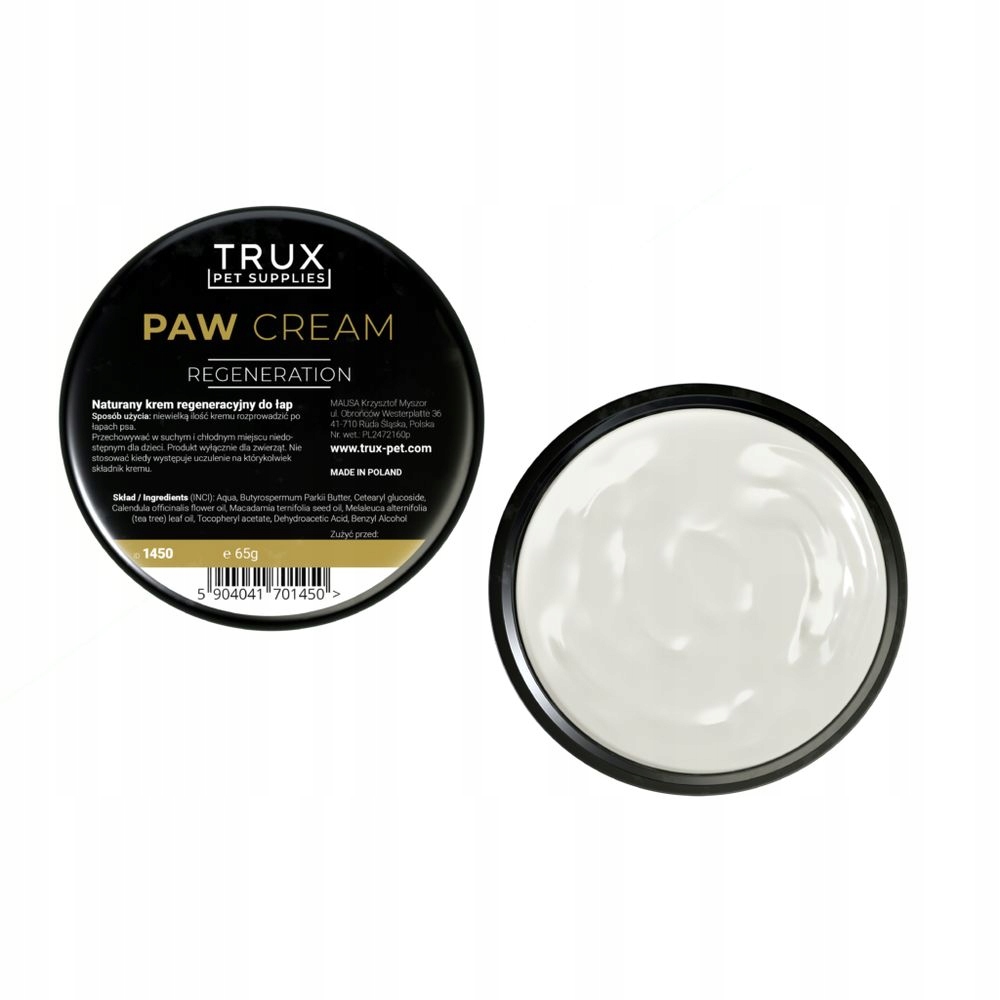 

Trux Paw Cream Regeneration 65g Krem Do Łap