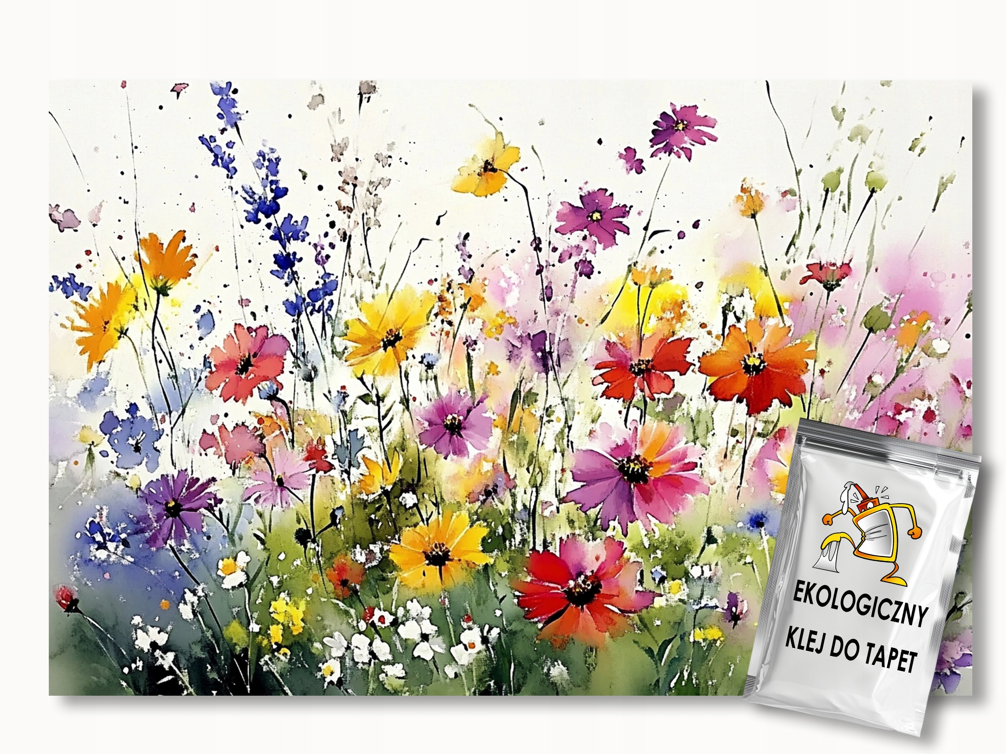 Fototapeta Flizelina Příroda Léto Barevné Květiny Louka Zahrada 300x280 155g