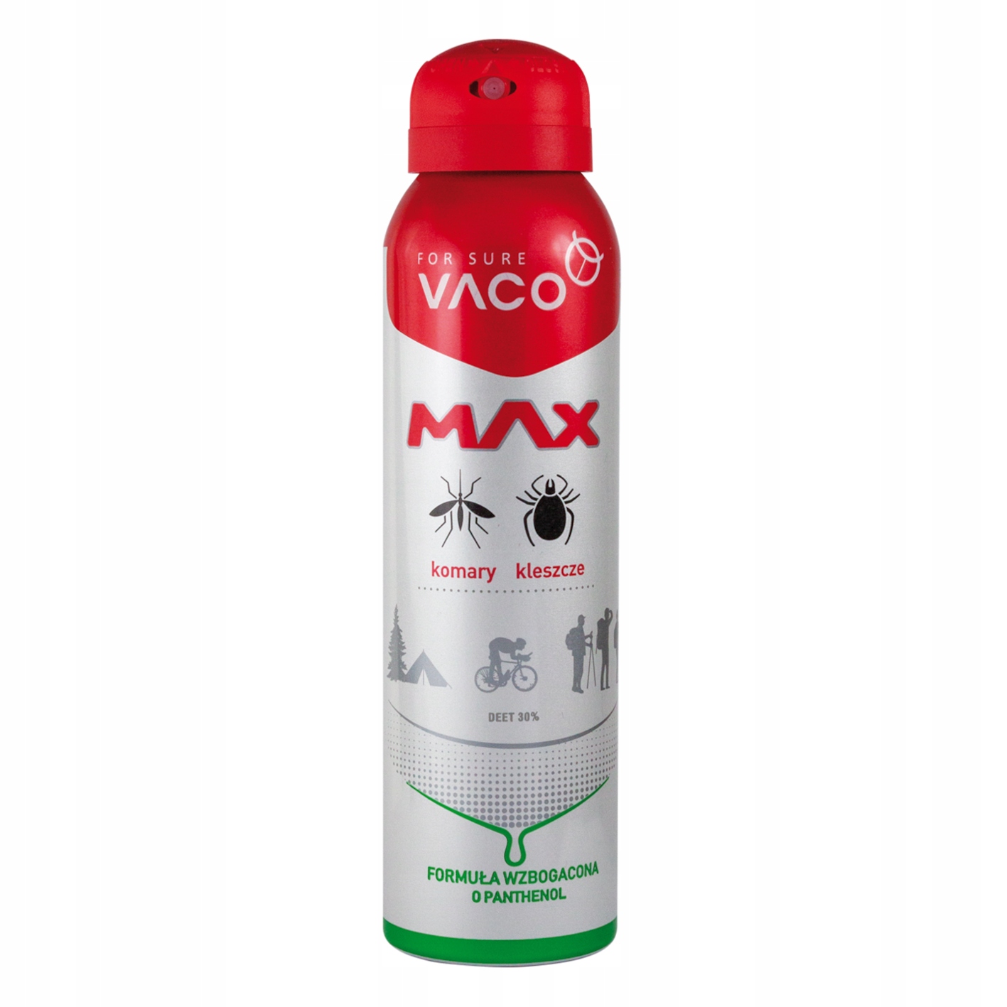 

Spray na komary i kleszcze 30% Deet Vaco 100ml