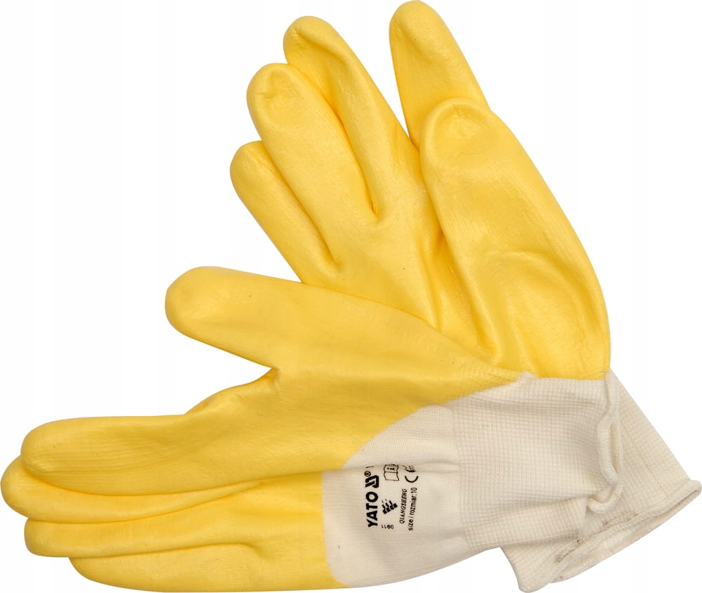 

Rękawice powlekane nitrylem rozm. 9" YT-7480