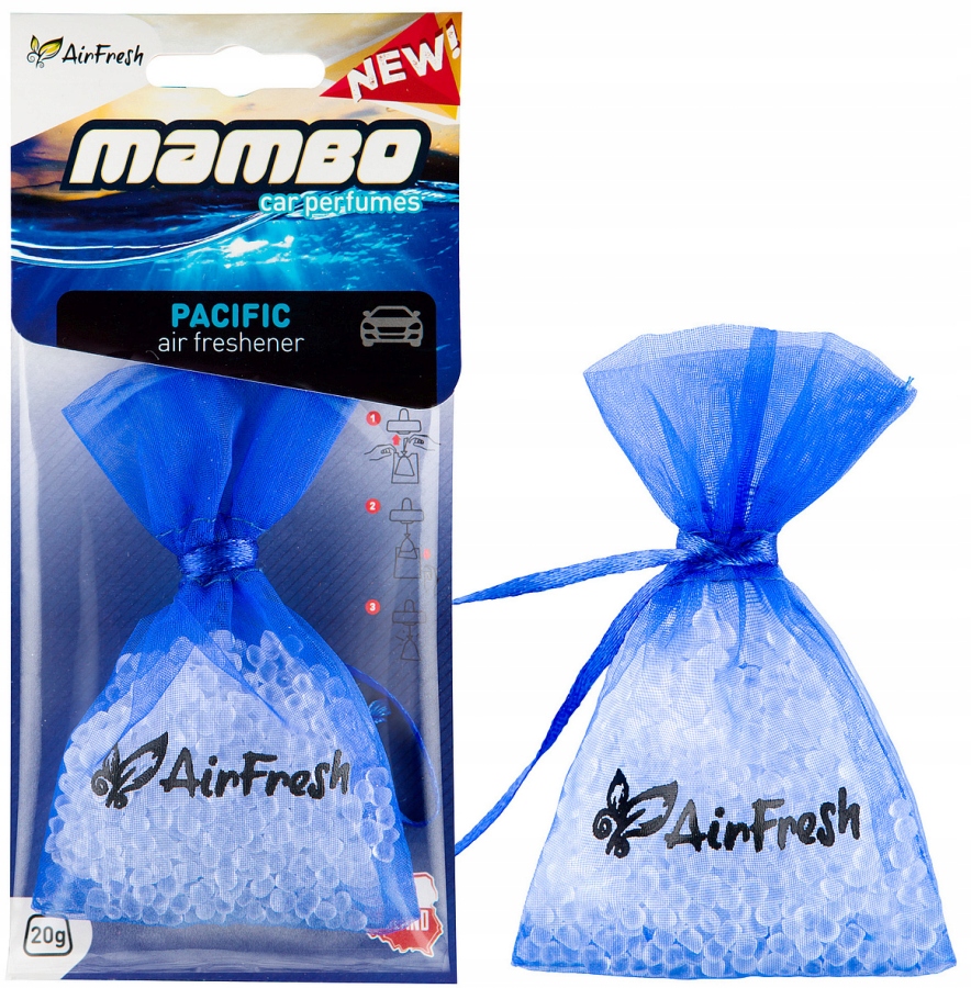 

Zapach Samochodowy Mambo Pacific
