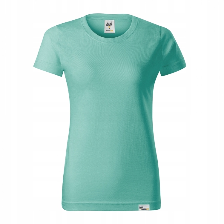 

KT00 XXL / Koszulka 100% bawełniana damska miętowa