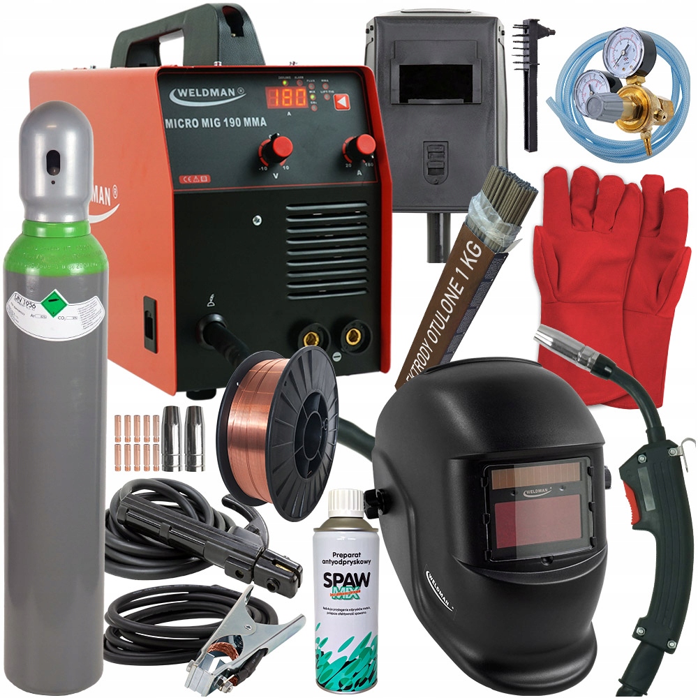 

Spawarka Migomat Weldman Micro Mig Tig Mma 230V
