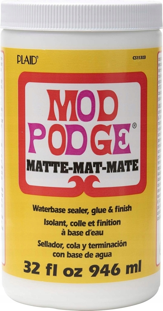 Lepidlo Mod Podge netoxické decoupage pro scrapbooking Americké