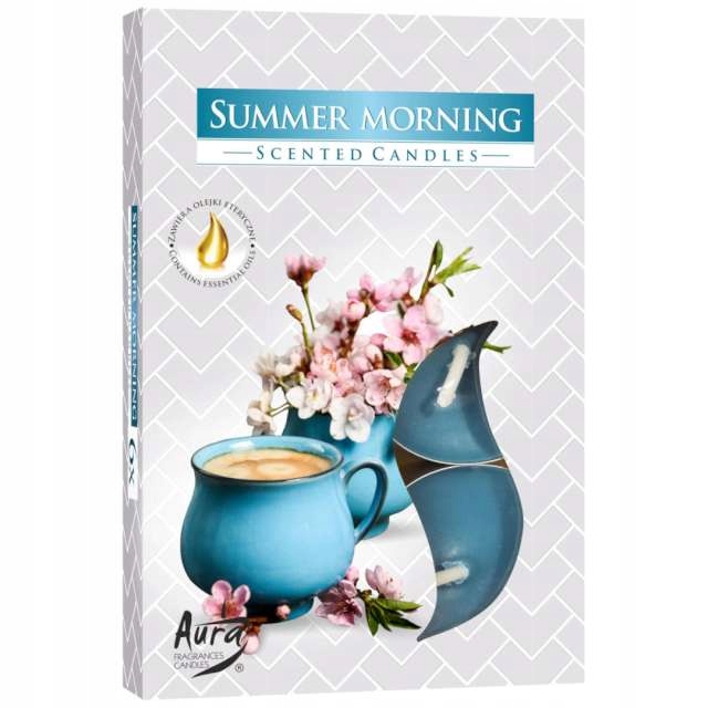 

Podgrzewacz zapachowy Letni Poranek tealight x6