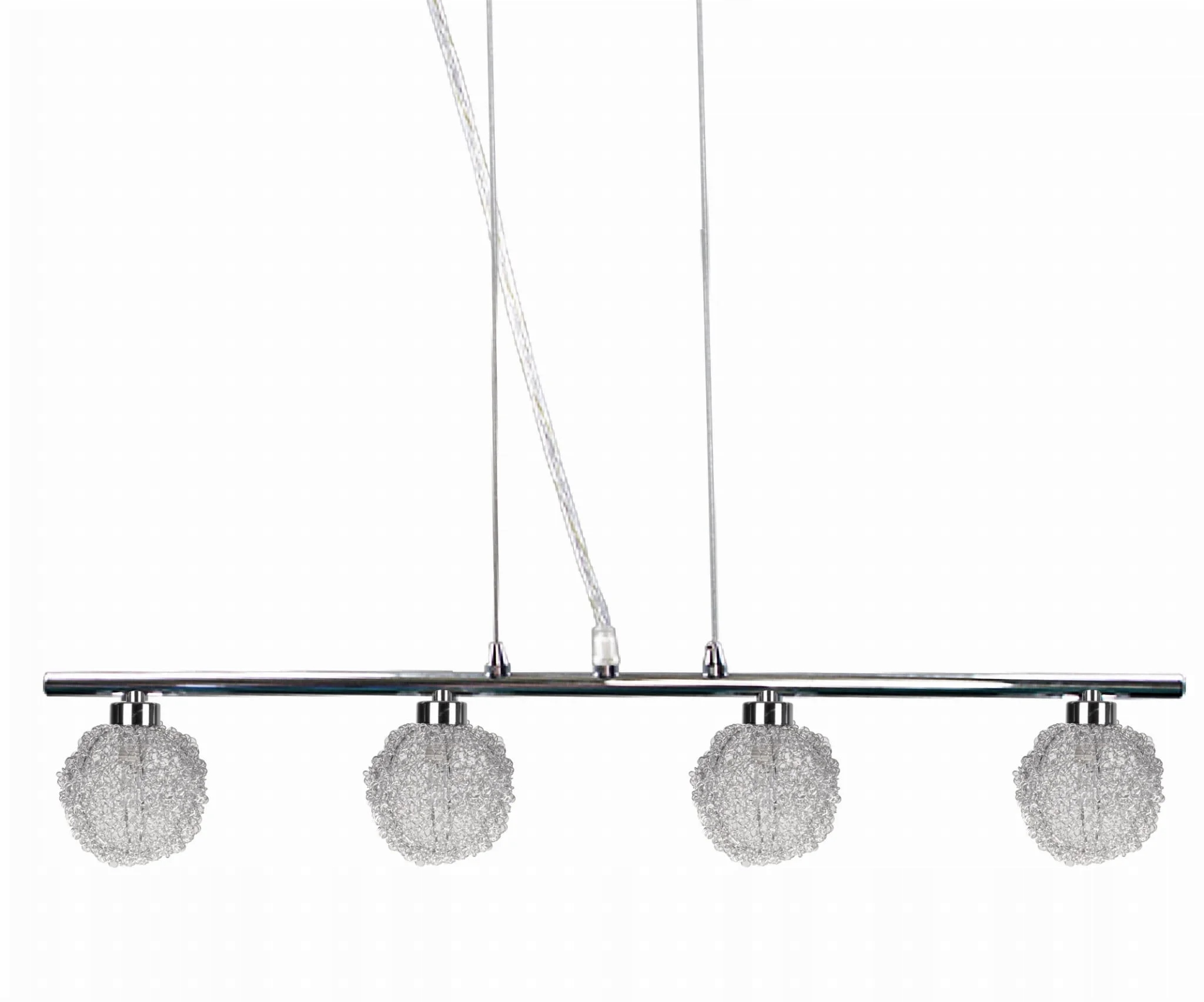 Závesná lampa luster Candellux Wind chróm