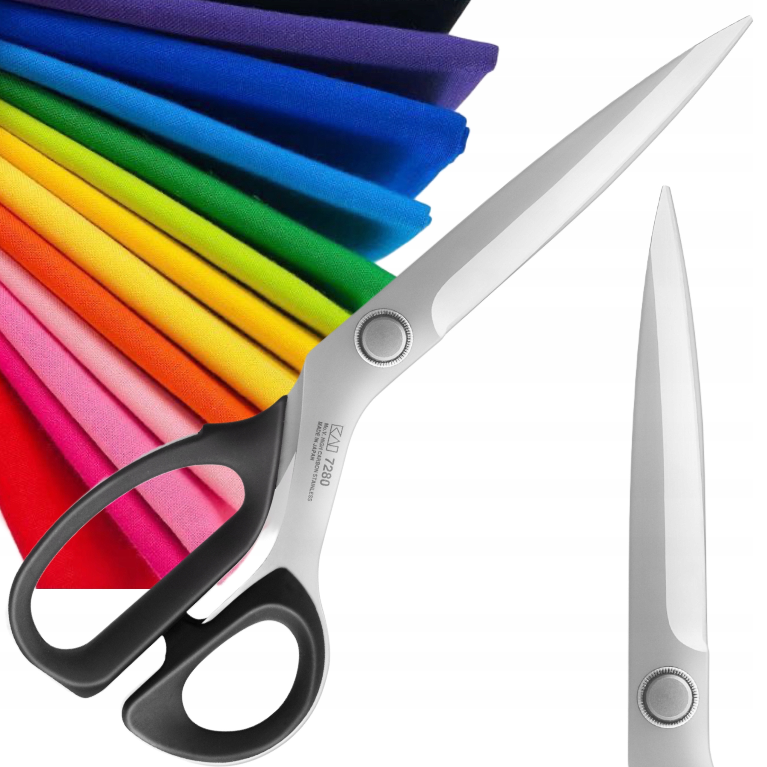 Krajčírske Nožnice Kai Japonské Ostré Nožnice Na Tkaniny 28 CM 7280 Premium