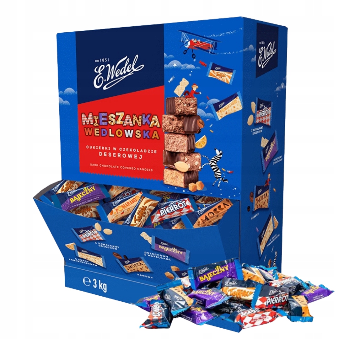 Levně Bonbóny Vedlovská směs Classic 3 kg (karton) E.Wedel 3000 g